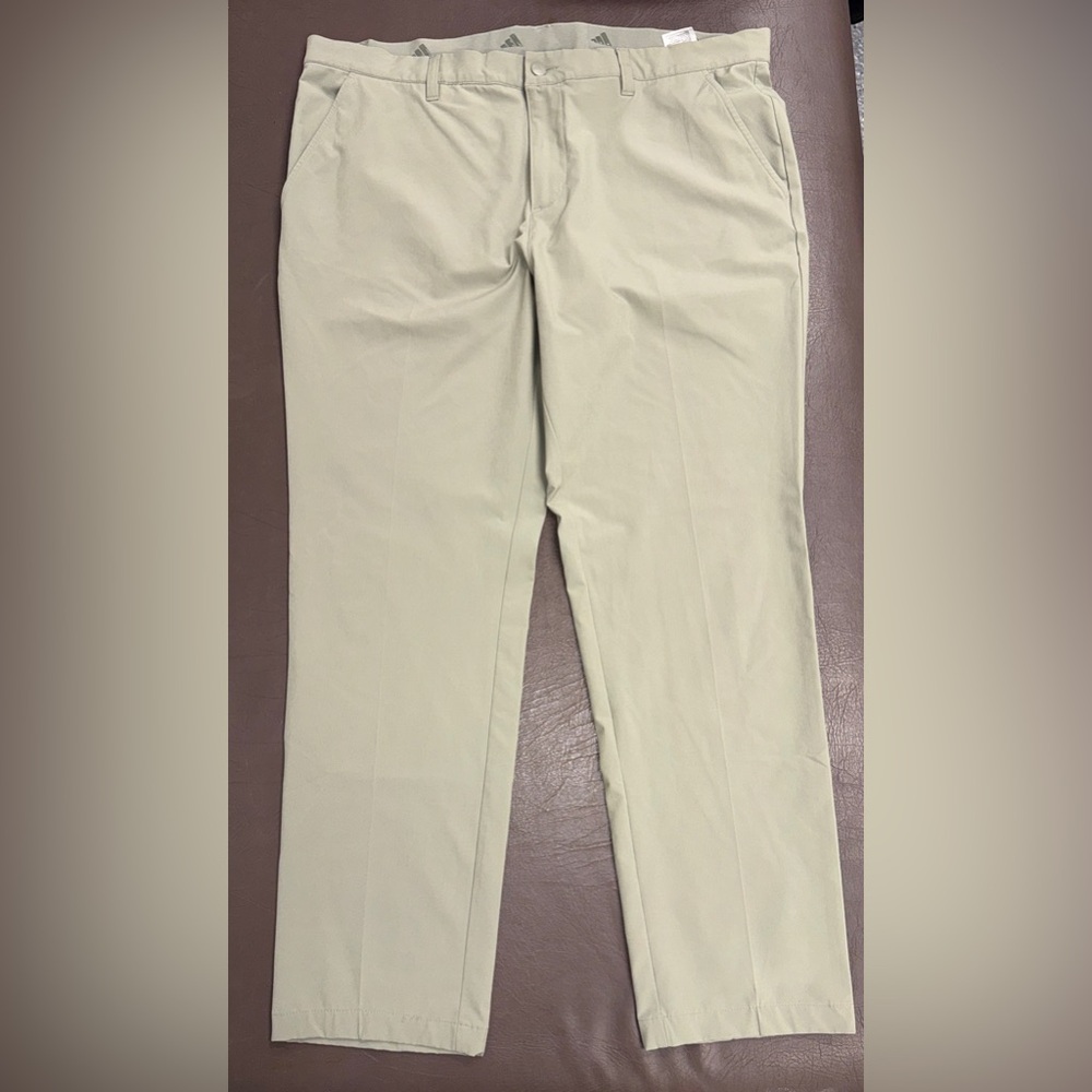 Adidas Ultimate 365 Tapered Golf Pants - 38x32 - Silver Pebble